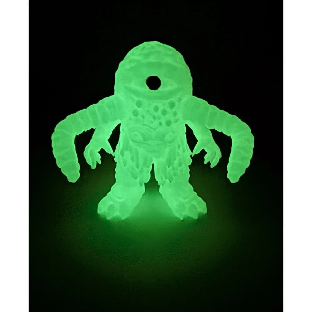 The Green Slime (1968) 3.75” Glow-in-the-Dark Toy Figure Hand Painted